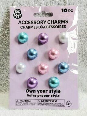 Sealed Set of 10 Themed Own Your Style Croc Charms by Lil' Bitz Modifi!!
